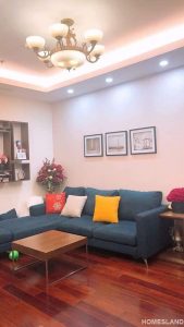 Không gian phòng khách căn hộ 2 ngủ