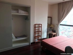 Phòng ngủ Chính căn hộ 101m2 toà R5 cho thuê